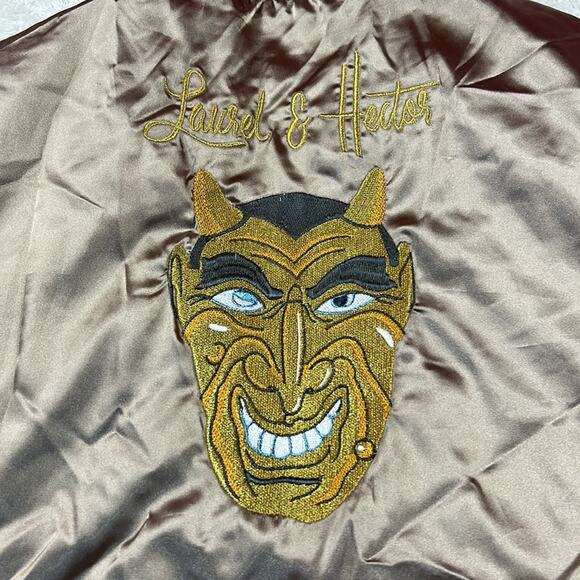 Laurel and Hector embroidered punk devil jacket, size small - Picture 5 of 13